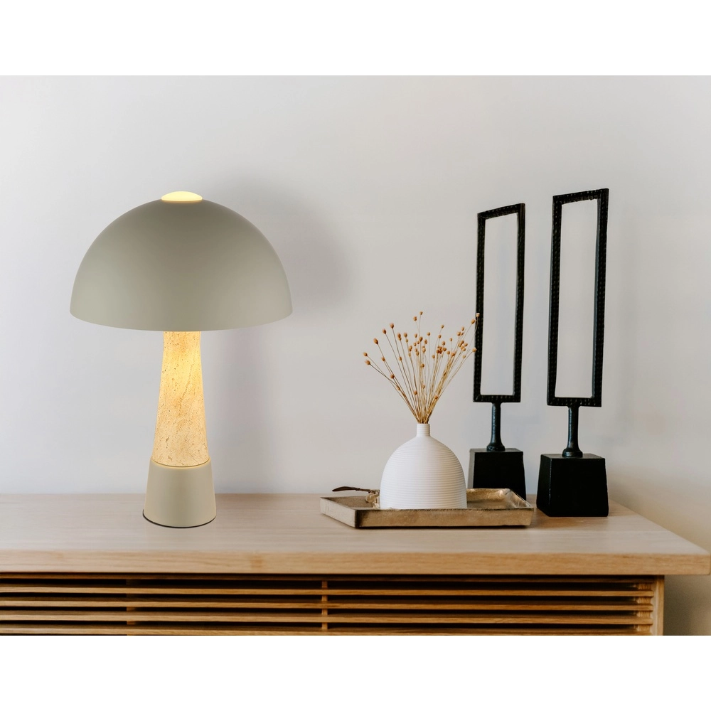 Lampe de table unique Paulin gris Globo 9007371572694
