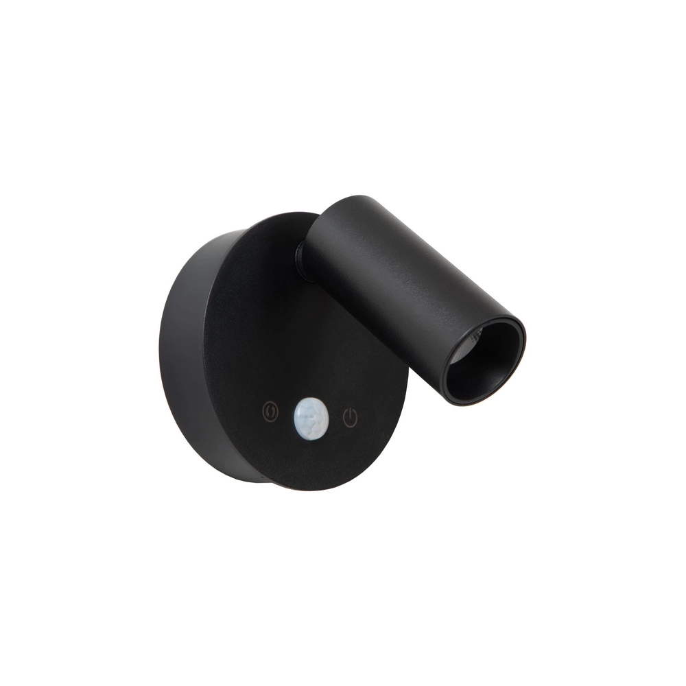 Lampe murale rechargeable avec capteur Toni Noir magnétique