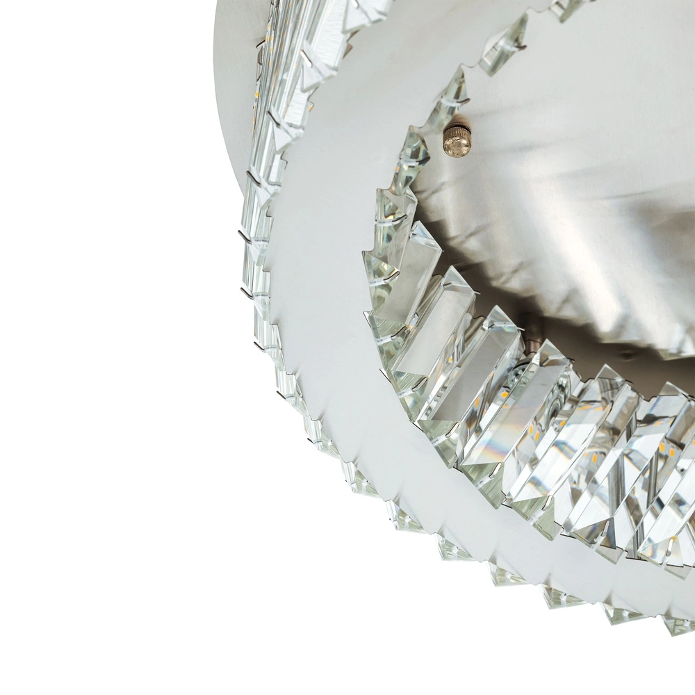 Lampe de plafond Luxora Led Ø cristal de 43 cm Lyora 5903139117081