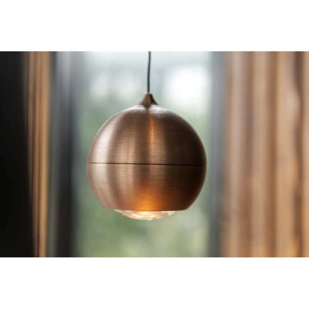 Ampoule de suspension Miami bronze Ø 10cm Artdelight 8720701102125