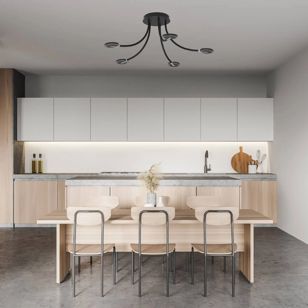 Plafonnier 5 lumières Turound avec LED Steinhauer 8712746153224