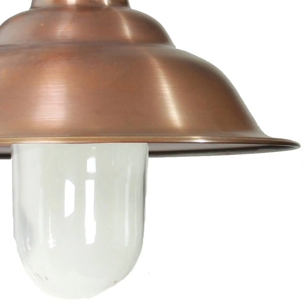 Lampe d'extérieur nostalgique Chateau avec capuchon en cuivre - noir KS 8714732125604