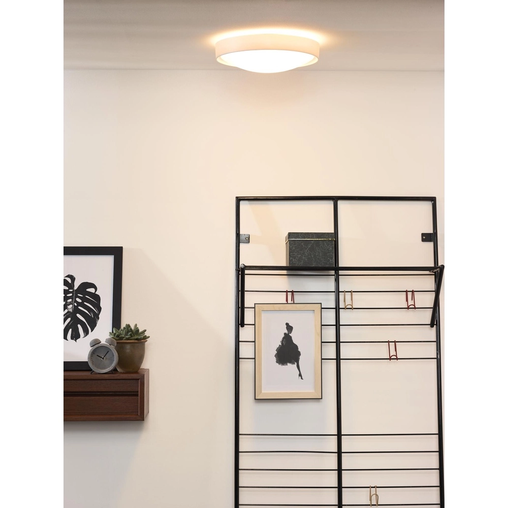 Éclairage de plafond Lex Ø 33cm blanc Lucide 5411212082329