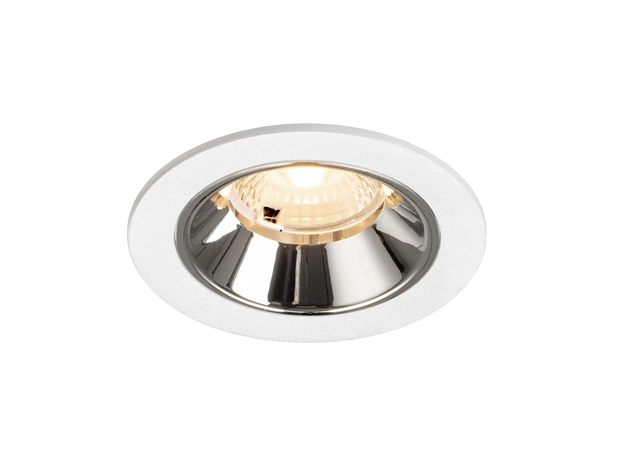 Spot encastré Numinos S blanc/chrome 2700K - 40 deg