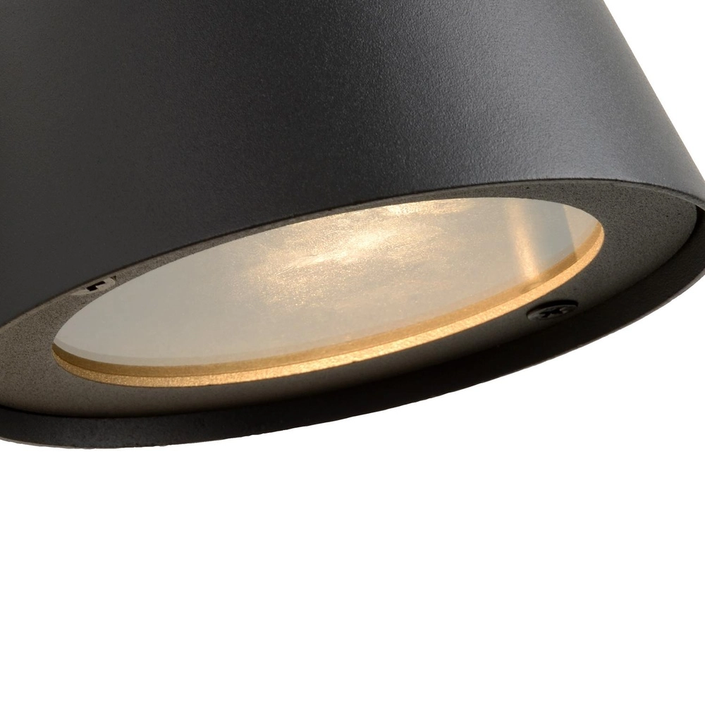 Projecteur mural Dingo-Led Anthracite IP44 Lucide 5411212143815