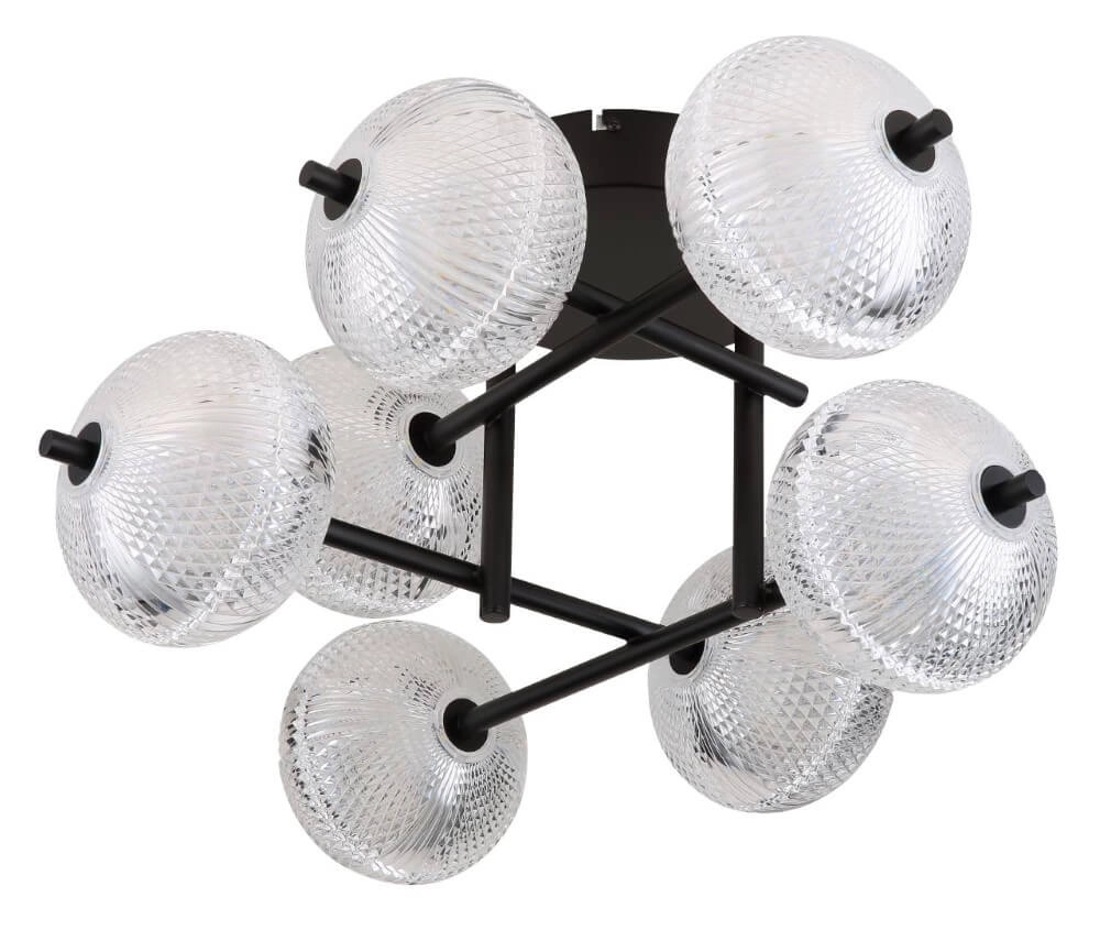 Plafonnier au design unique Ceps 7 lumières Globo 9007371458547