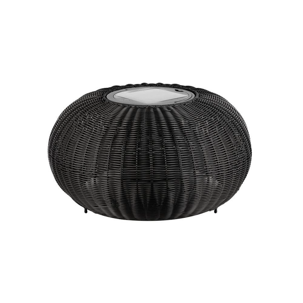 Lampadaire bas Adegan Flat Solar Noir solaire SLV 4024163296625