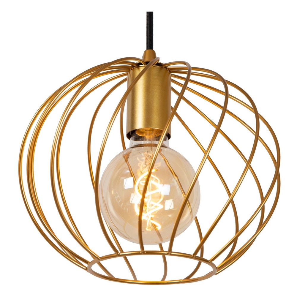 Lampe pendante à 3 lampes Danza Or Lucide 5411212211545