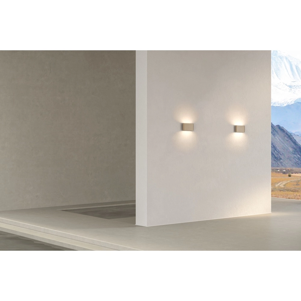 Spot mural moderne Atina 20cm bronze cuivré Masterlight 8718121384962