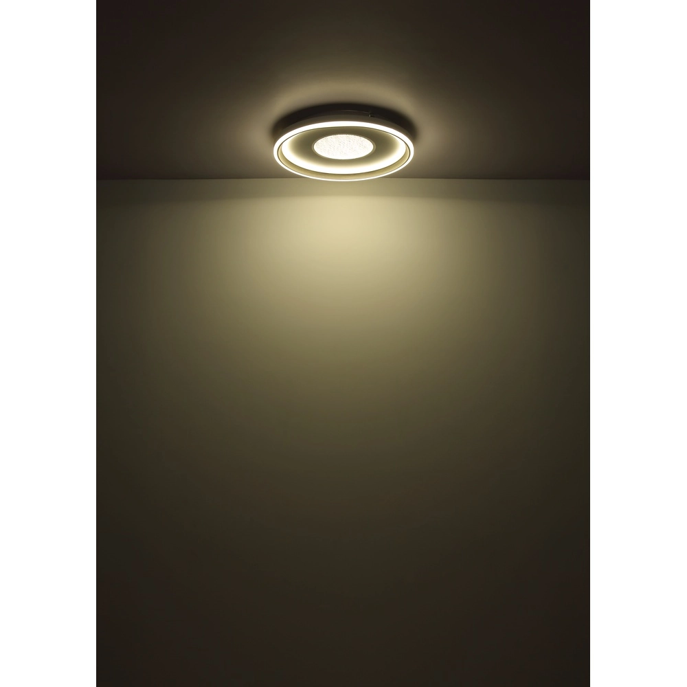 Lampe de plafond Eila Ø 48cm blanc Globo 9007371516407