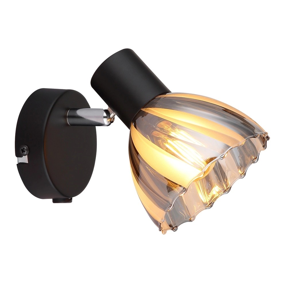 Lampe murale Zachery Noir