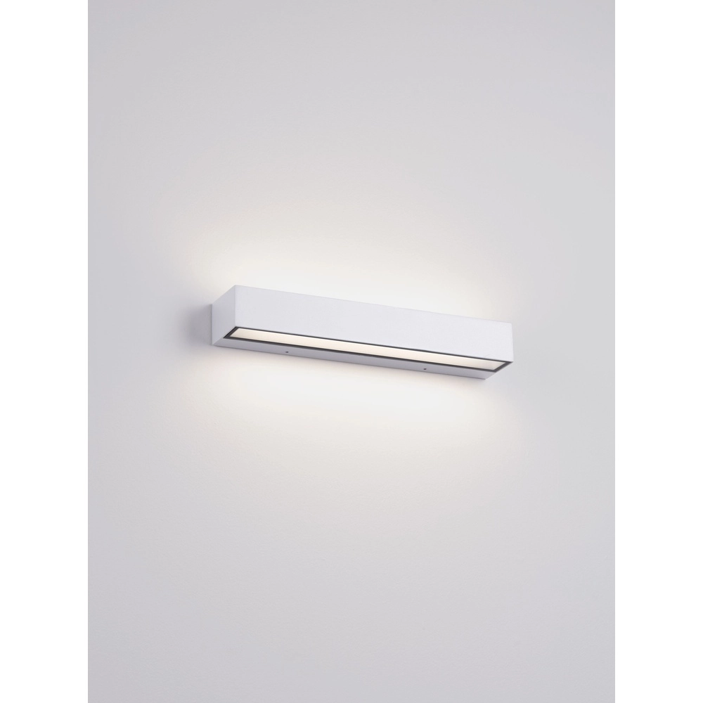 Lampe murale élégante Lane blanc 36cm - 28W