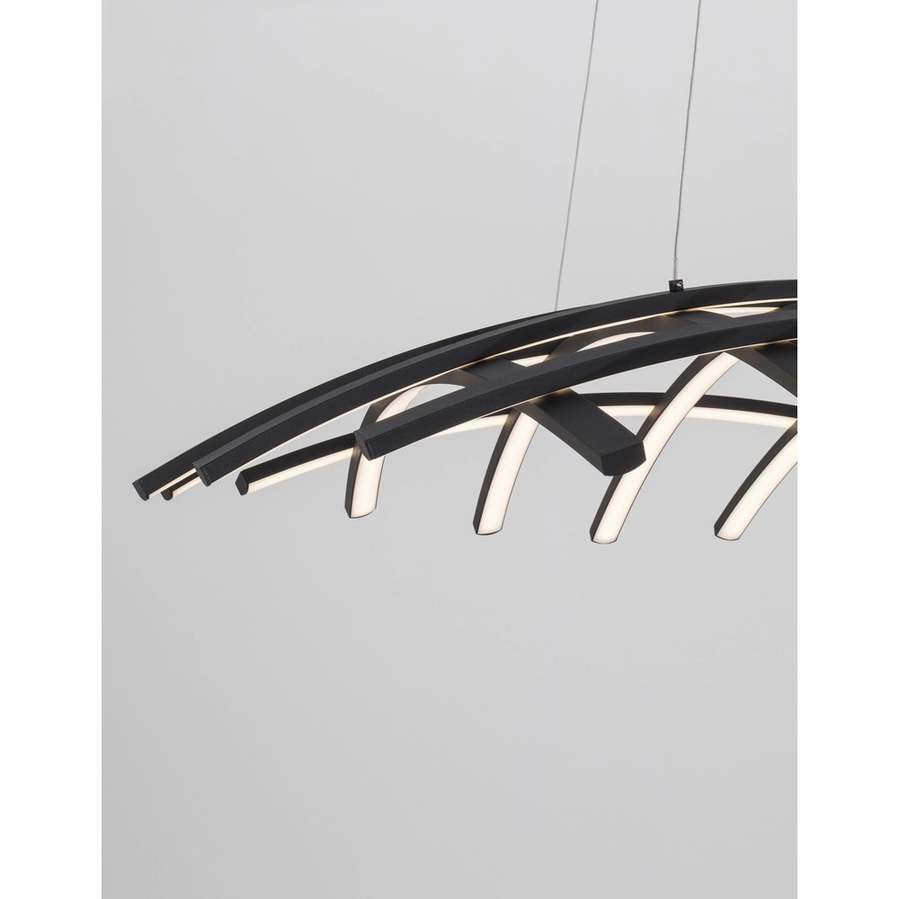Suspension Narvi noir Lyora 5212017429209
