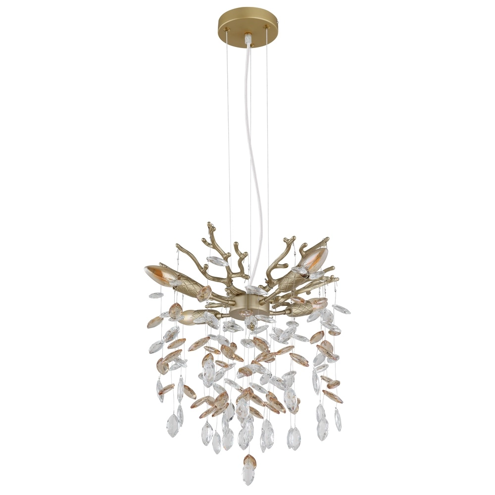 Lampe suspendue Queena or Ø 40cm Globo 9007371525676