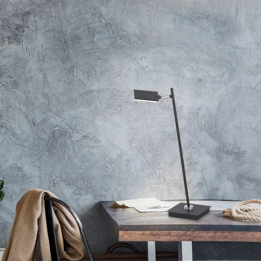 Lampe de table design Pure Mira noir Paul Neuhaus 4012248367520