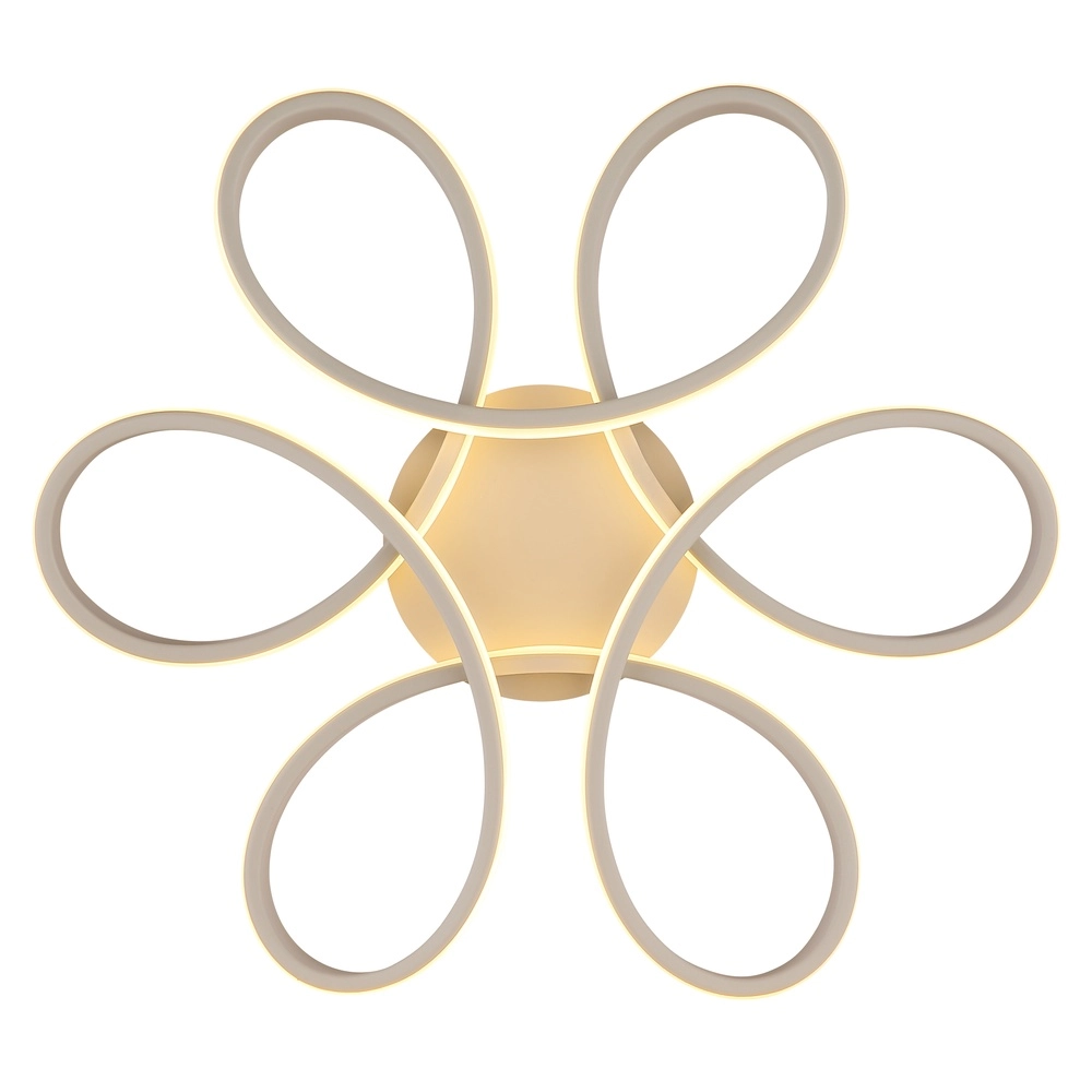 Lampe de plafond à design Orbita brun sable Globo 9007371581313