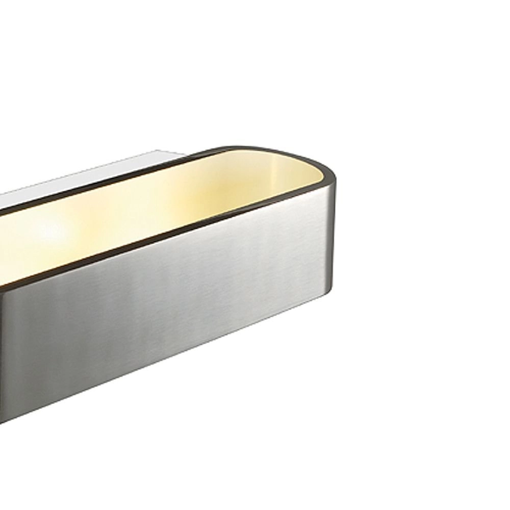 Applique murale LED Asso 300 2x5w - 3000K - 30cm gris métal SLV 4024163142243