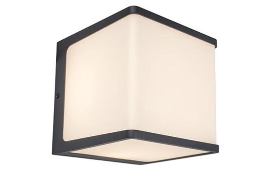 Applique carrée Doblo anthracite