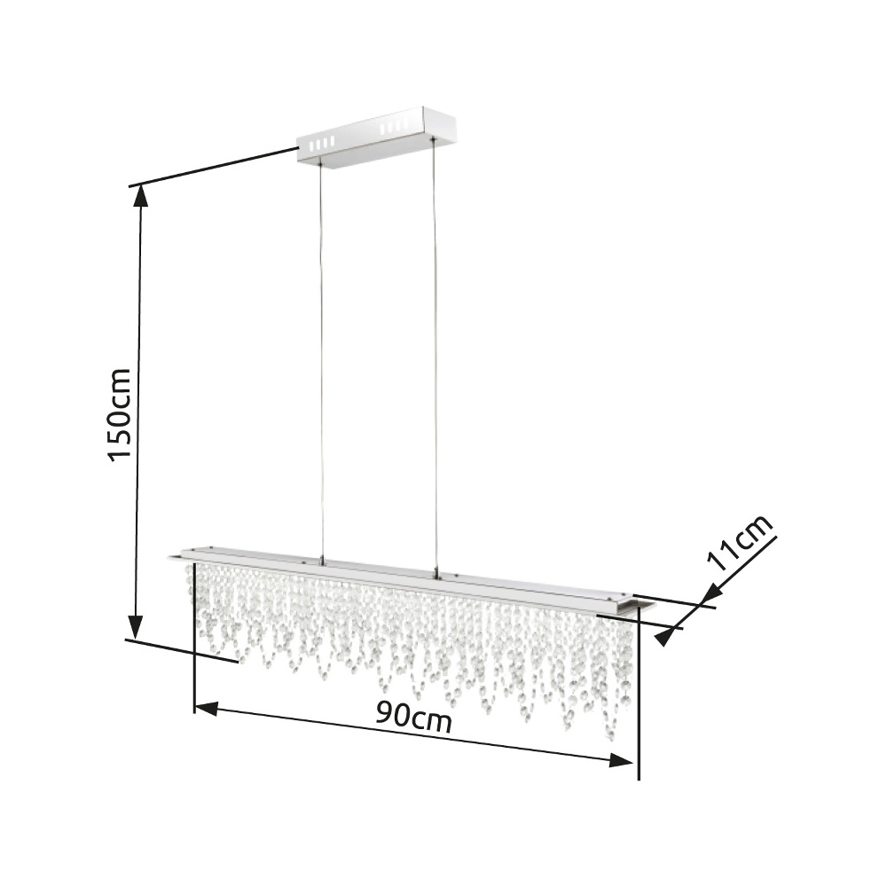 Lampe suspendue Scala Chrome Globo 9007371352678