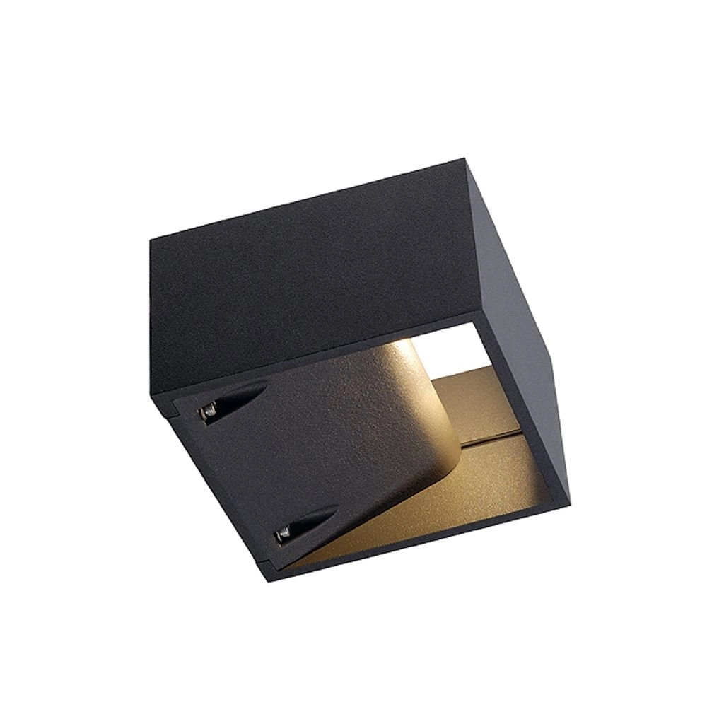 LED lampe d'extérieur Logs Wall Up - Down anthracite LED lampe d'extérieur Logs Wall Up - Down anthracite