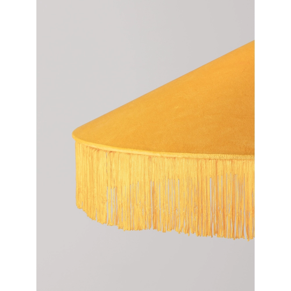 Lampe pendante Tiffany Velvy jaune Lyora 5212017493774