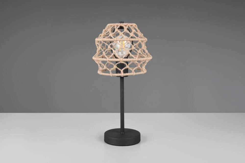 Lampe de table en rotin Hive Ø 20cm Trio 4017807637229