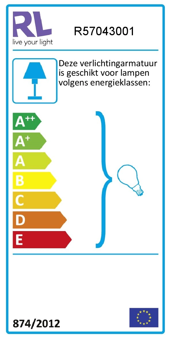 Lampe de jardin Bolo Spike opale de 30 cm Trio 4017807282818