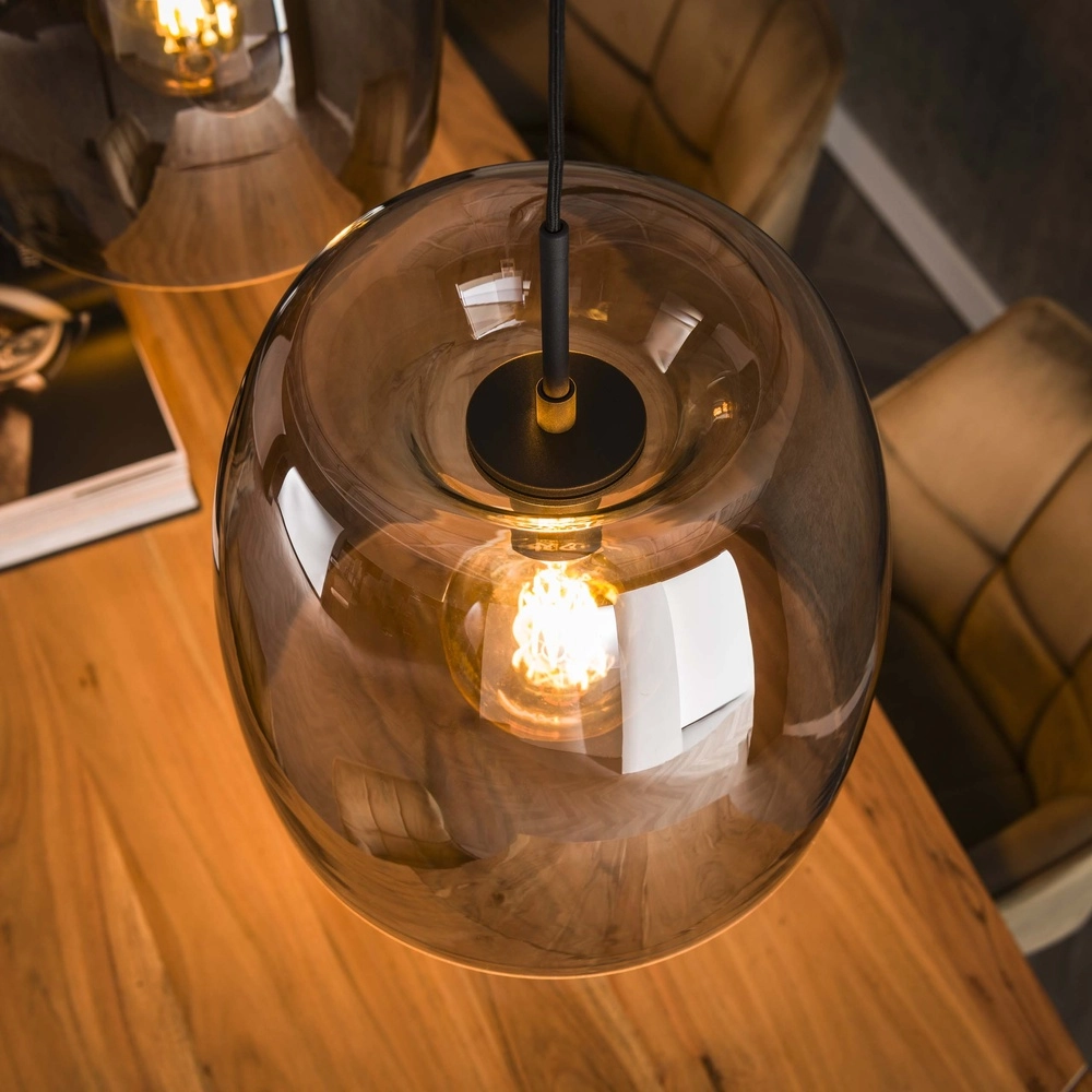 Lampe pendante de table à manger Drift 3x Ø 35cm Lyora 8716803512740