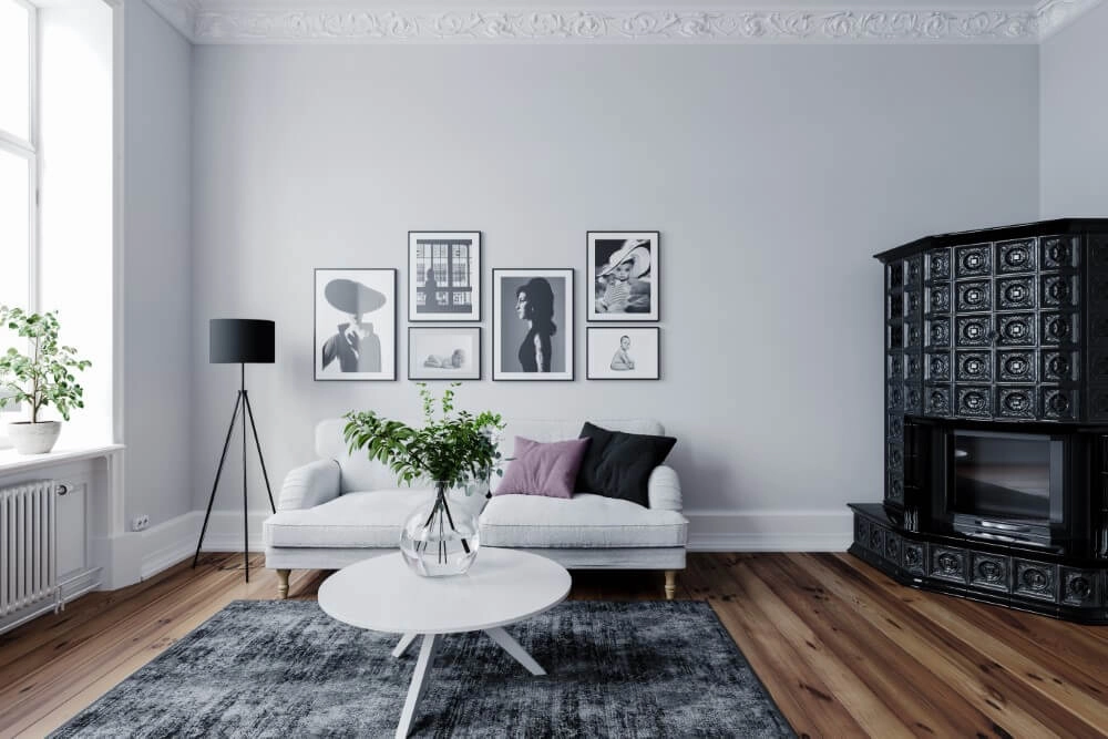 Lampe sur pied Rina noir mat By Rydéns 7391741007032