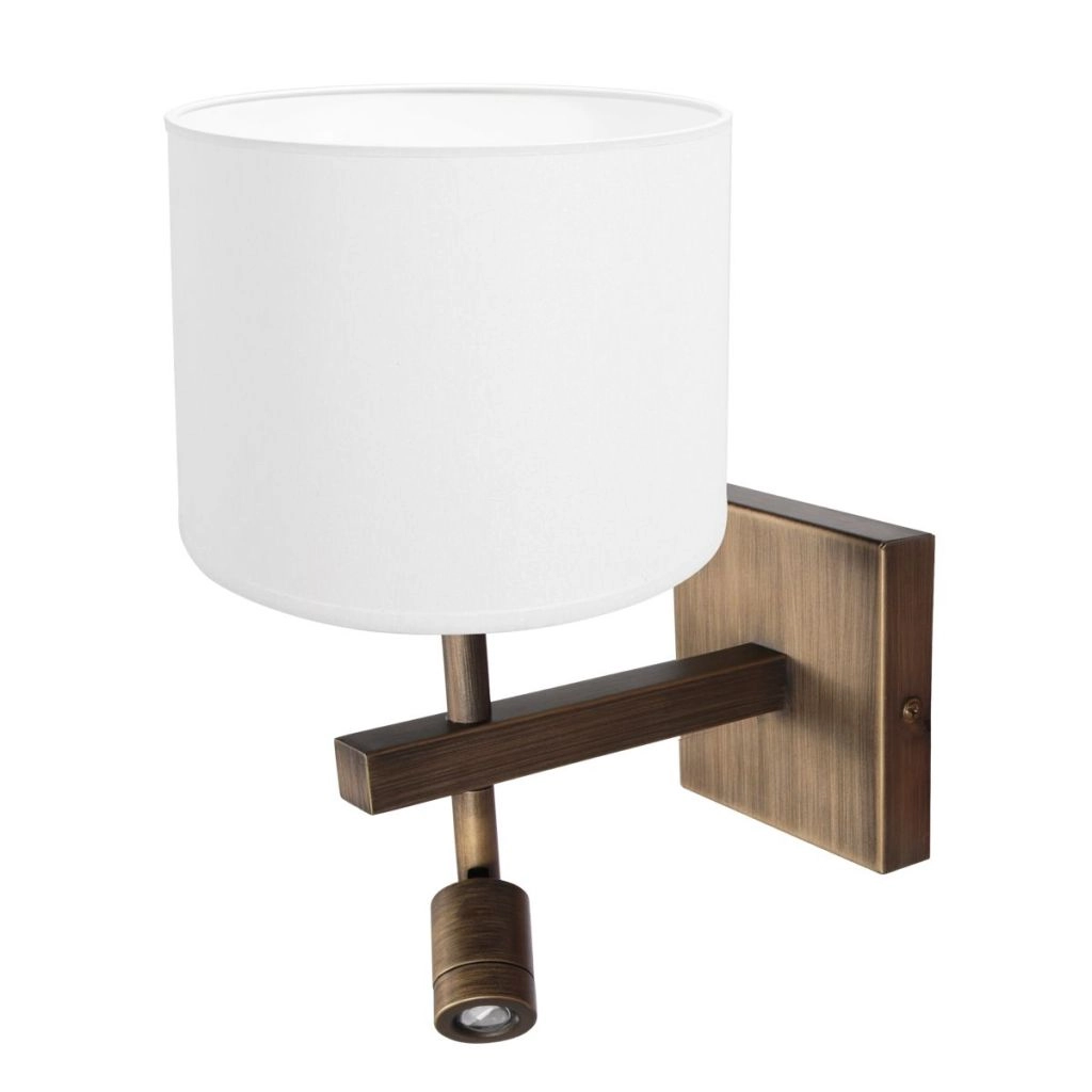 Lampe murale Stang avec capuche blanche Steinhauer 8712746189650