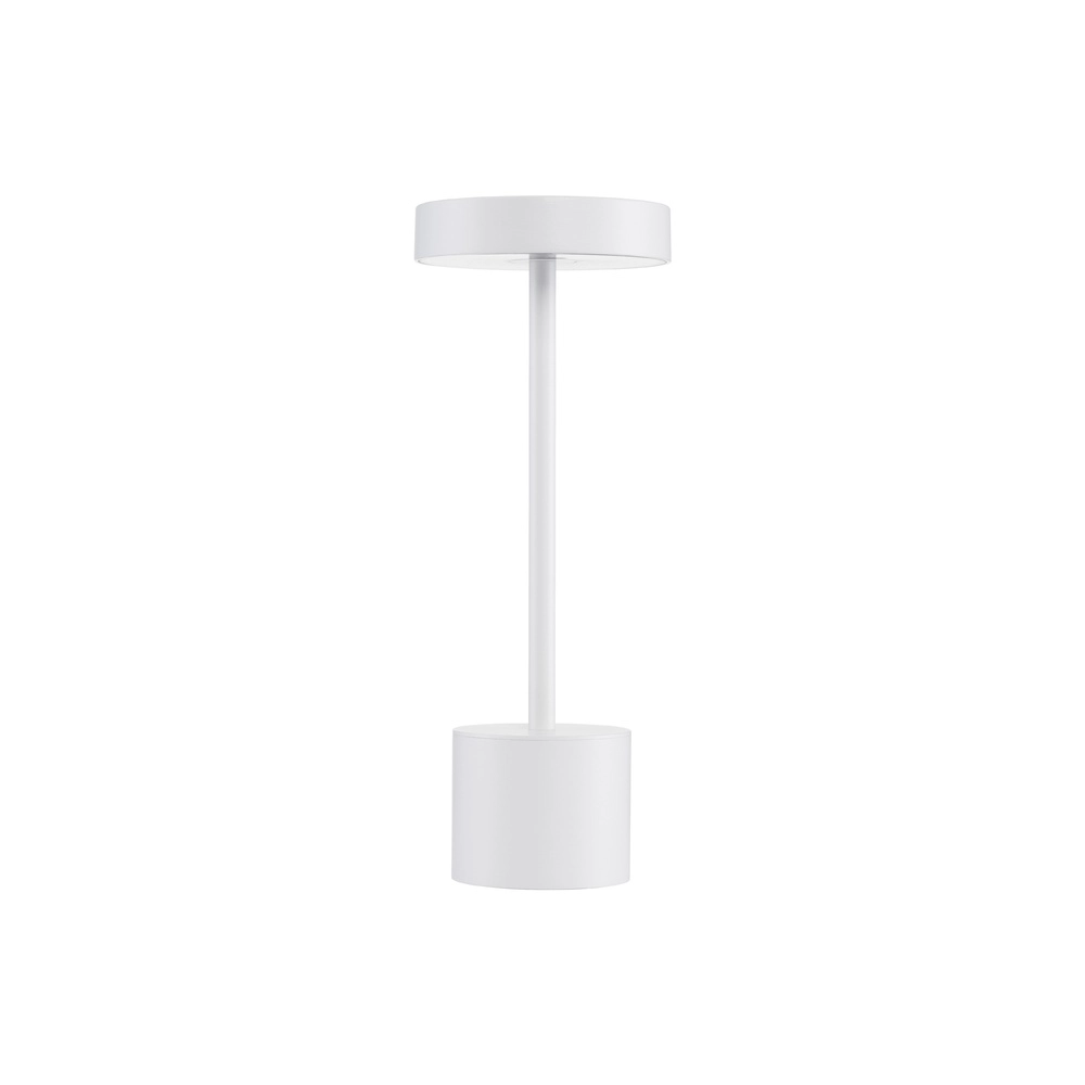 Lampe de table design Fumo Blanc rechargeable Lyora 5212017434746