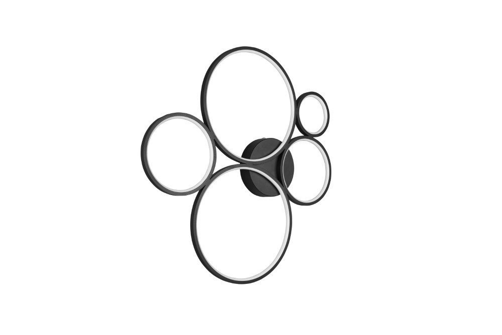 Applique murale Rondo 5 anneaux Trio 4017807488838