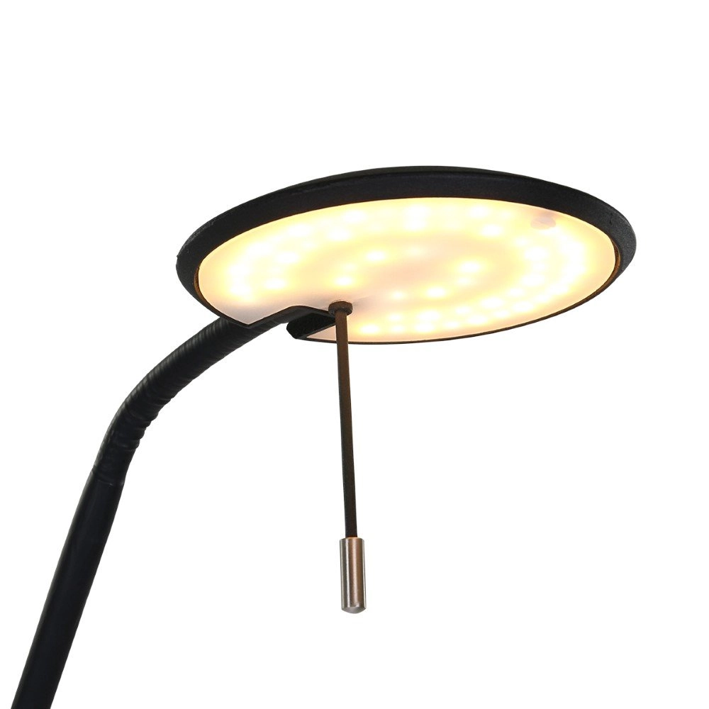 Lampadaire LED Zenith Led 118 cm noir Steinhauer 8712746113693