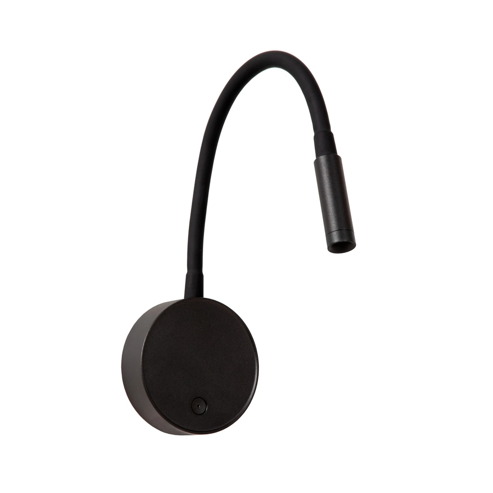 Lampe de chevet Asja Noir dimmable Premium by Lucide 5411212421180