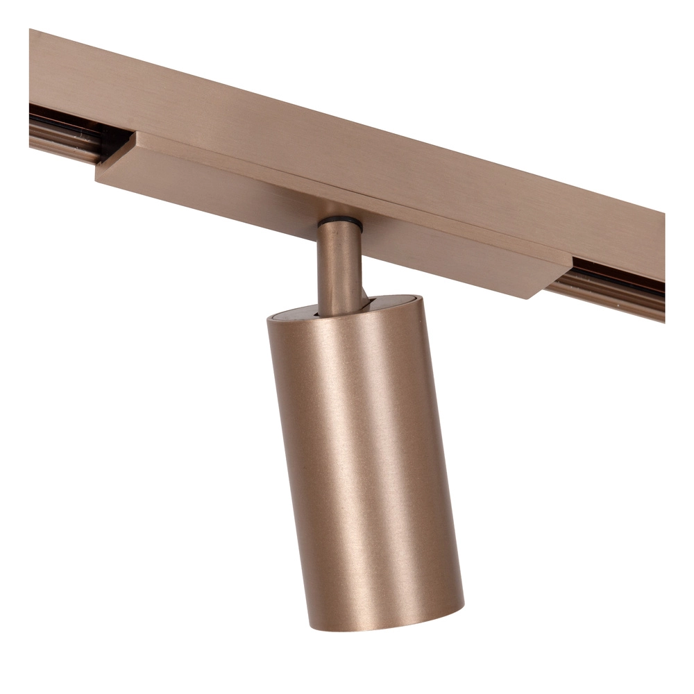 Spot sur piste monophasée Linial Bix Champagne Premium by Lucide 5411212552174