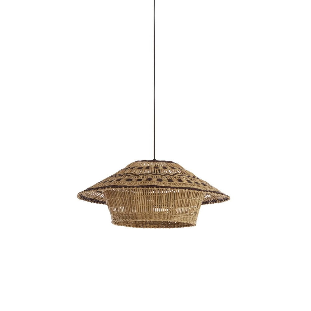 Lampe suspendue Owana Ø 64 cm de rotin brun Light & Living 8717807836825