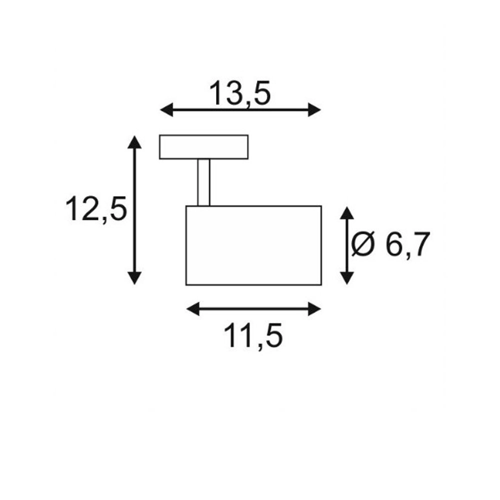 Spot murale Enola B SLV 4024163149969