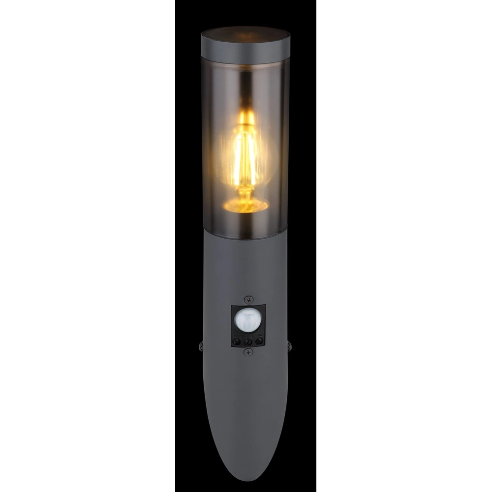 Lampe d’extérieur Boston anthracite avec fumée et capteur Globo 9007371439720