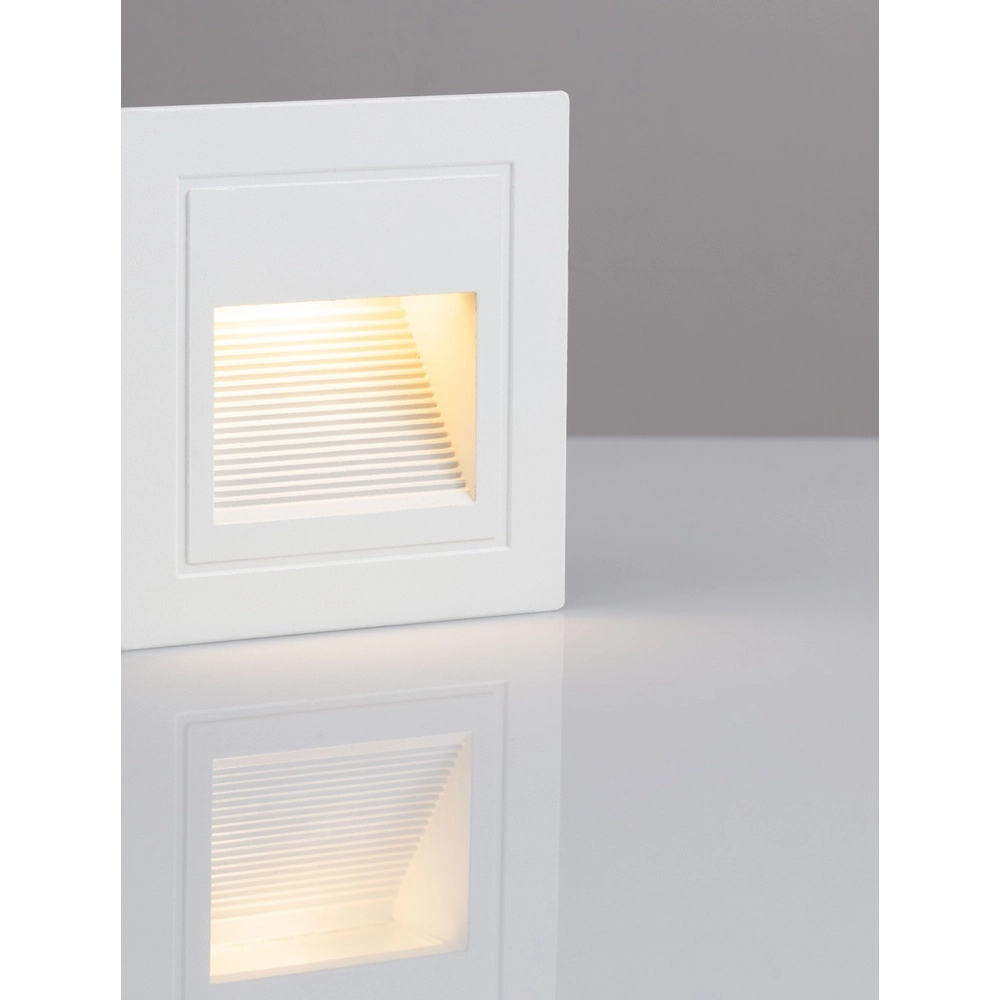 Luminaire encastré carré Mono blanc Luminaire encastré carré Mono blanc