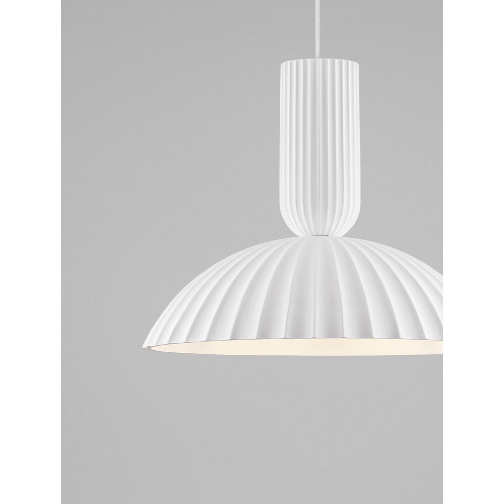 Suspension Ammos plâtre blanc Lyora 5212017469014