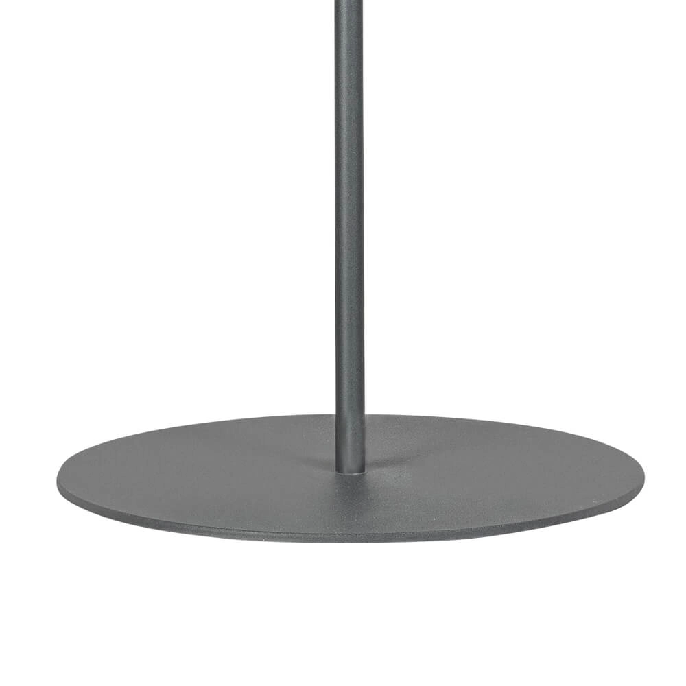 Lampadaire en verre Sledge Glass 2 lumières noir avec verre doré ETH 8720195302866