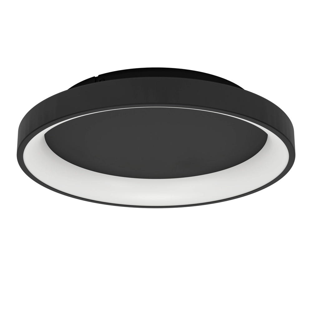 Lumière de plafond LED élégante Loretello Ø 35cm - noir