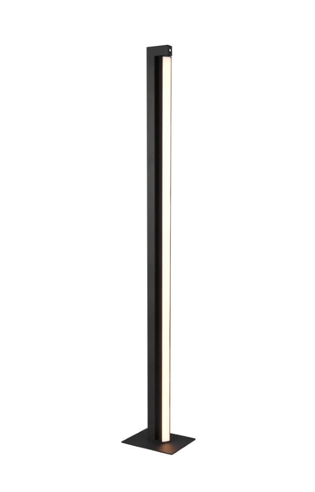 Lampadaire LED Seeker 130 cm - noir Trio 4017807615692