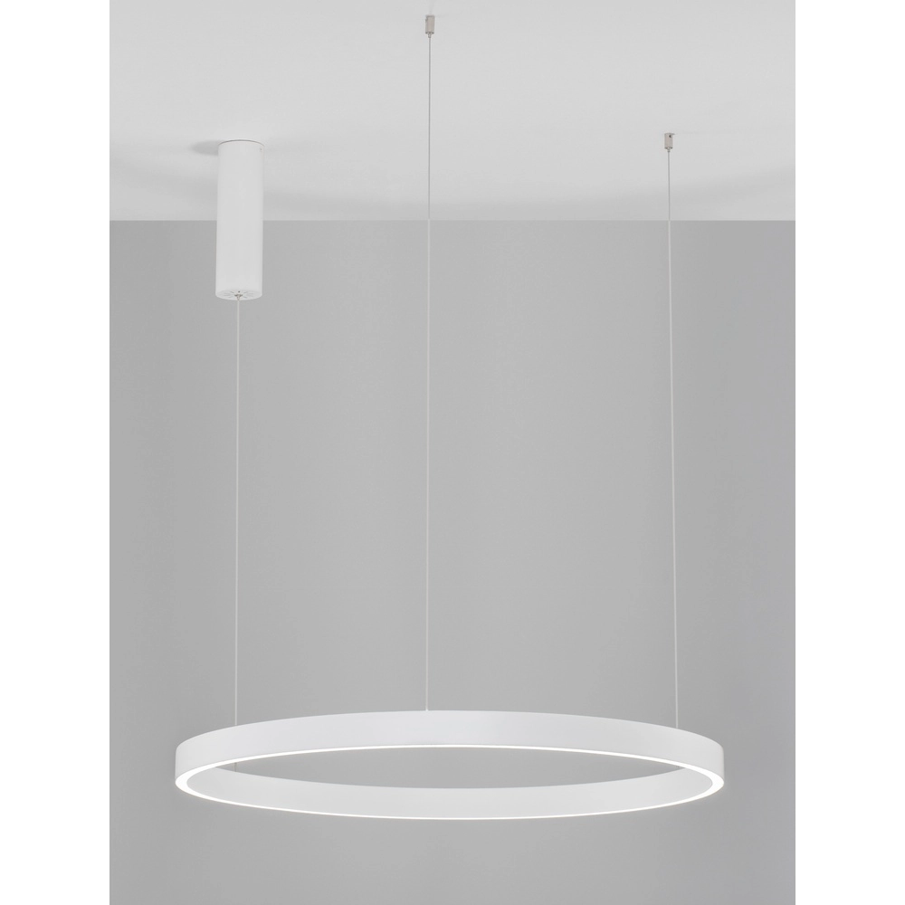 Suspension design Elowen blanc Ø 80cm Suspension design Elowen blanc Ø 80cm