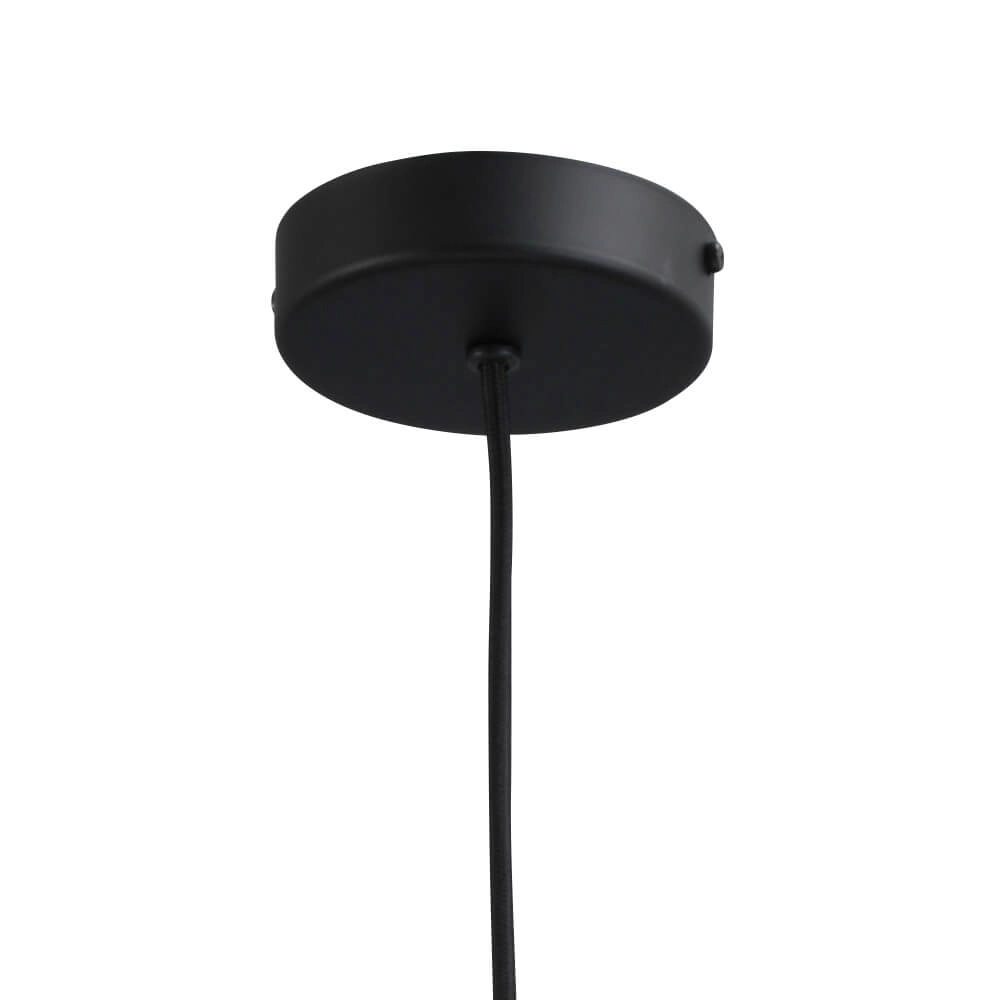 Lampe suspendue dorée Porto avec verre clair Nicolette - Ø 20cm Masterlight 8718121269245