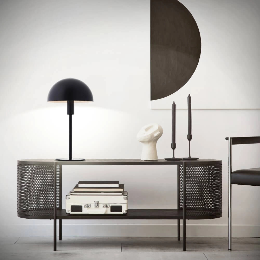 Lampe de table design Lillian noir Brilliant 4004353430138