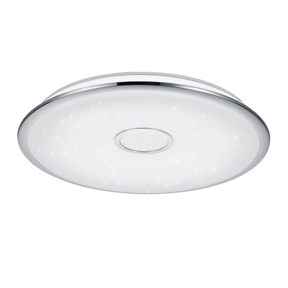 LED plafonnier Osaka 67cm gris effet étoile LED plafonnier Osaka 67cm gris effet étoile