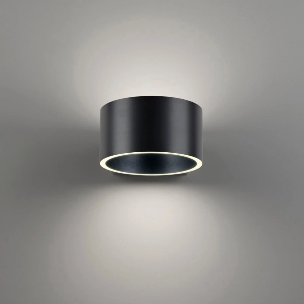 Applique Pure Clipse gris 19,7 cm Paul Neuhaus 4012248384077