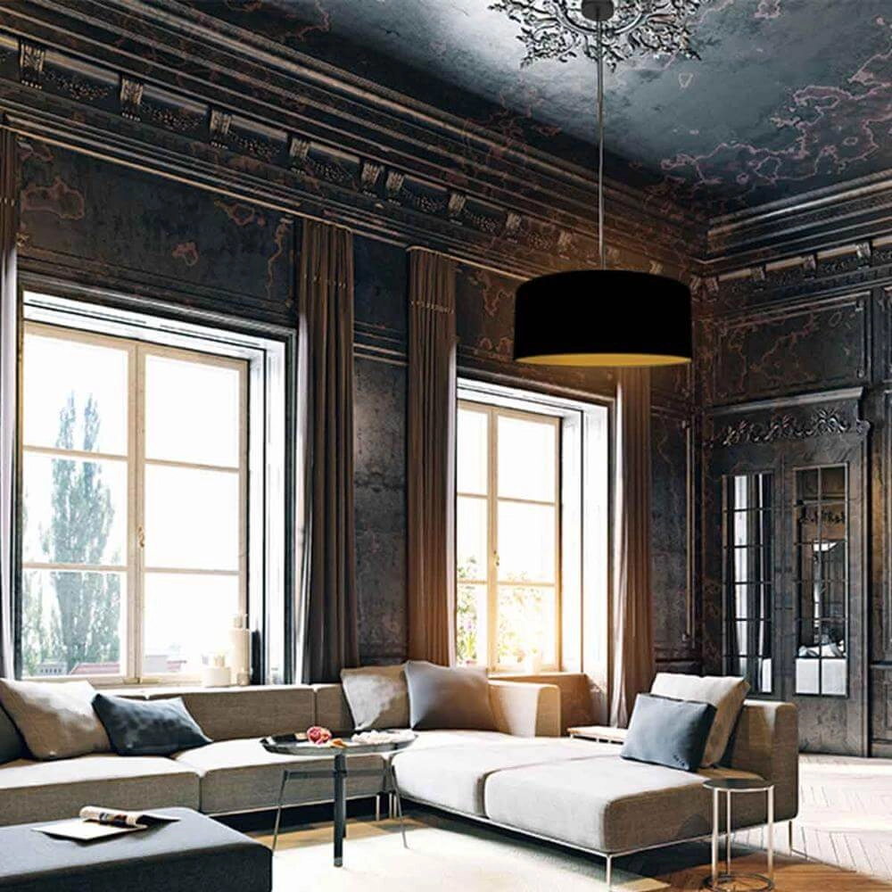 Suspension Sparkled Light noir Steinhauer 8712746175493