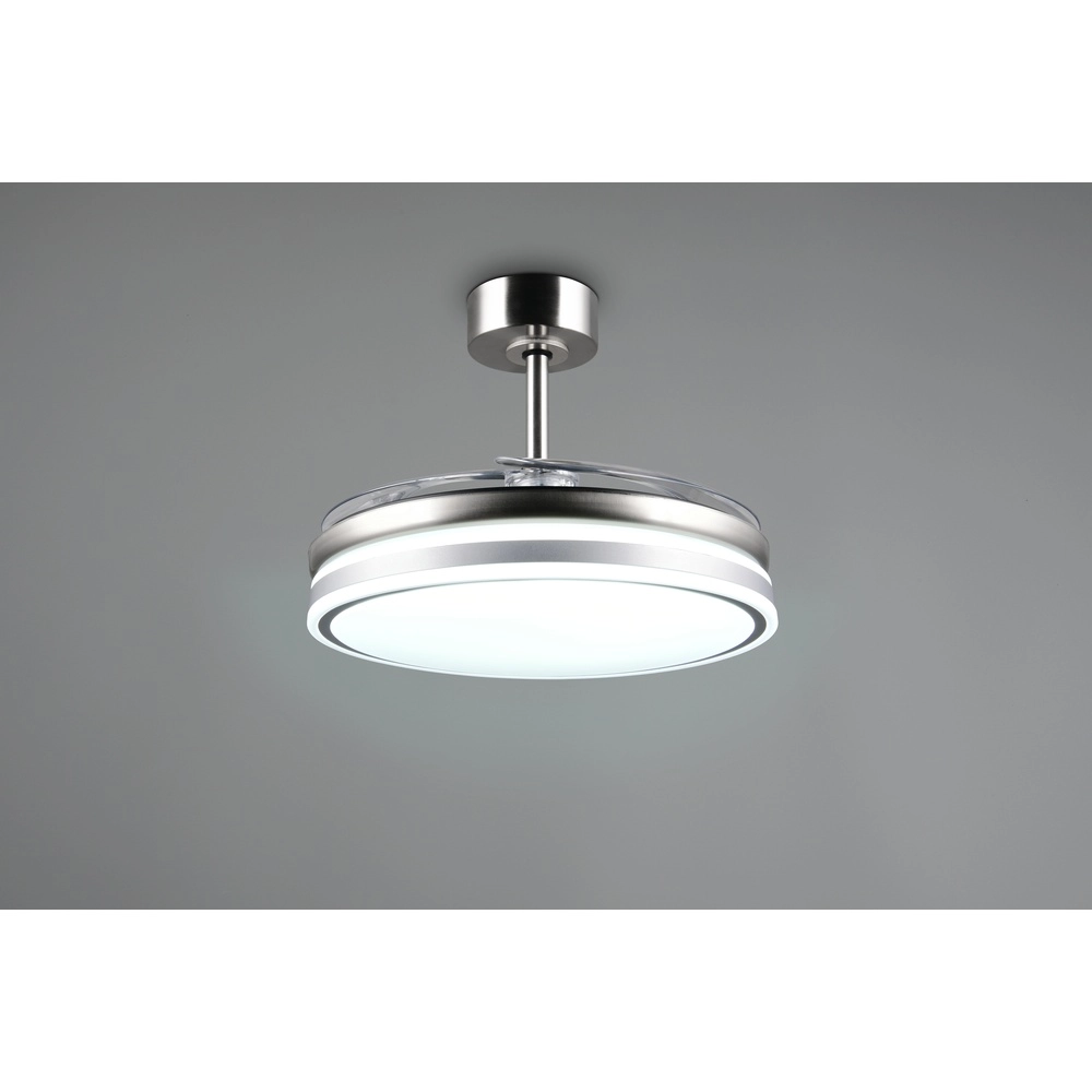 Fan Volda nickel Ø 106cm Trio 4017807689075